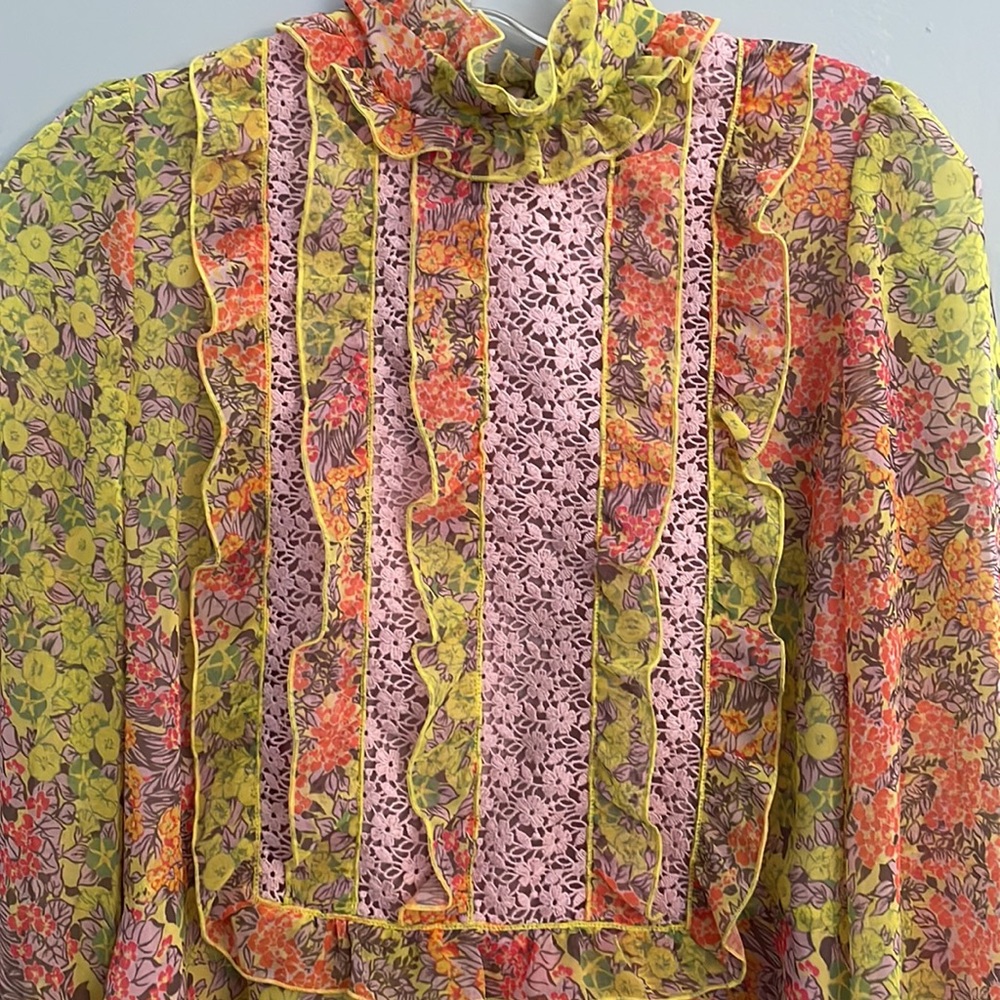 GIAMBA FLORAL DRESS - Picture 4 of 10